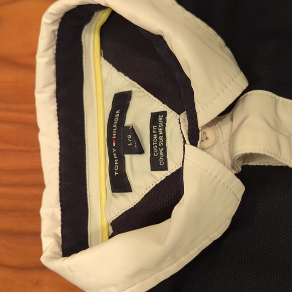 Tommy Hilfiger long sleeve polo size L - Picture 6 of 12